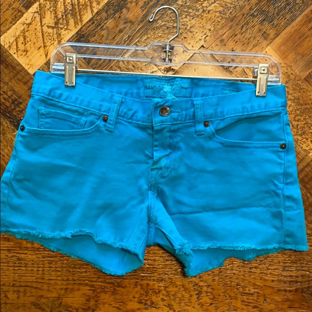 Lucky Brand Turquoise shorts